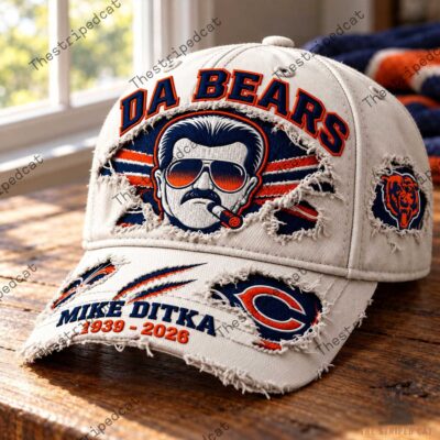Da Bears Mike Ditka 1939-2026 Cap