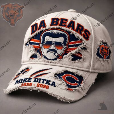 Da Bears Mike Ditka 1939-2026 Cap Da Bears Mike Ditka 1939-2026 Cap