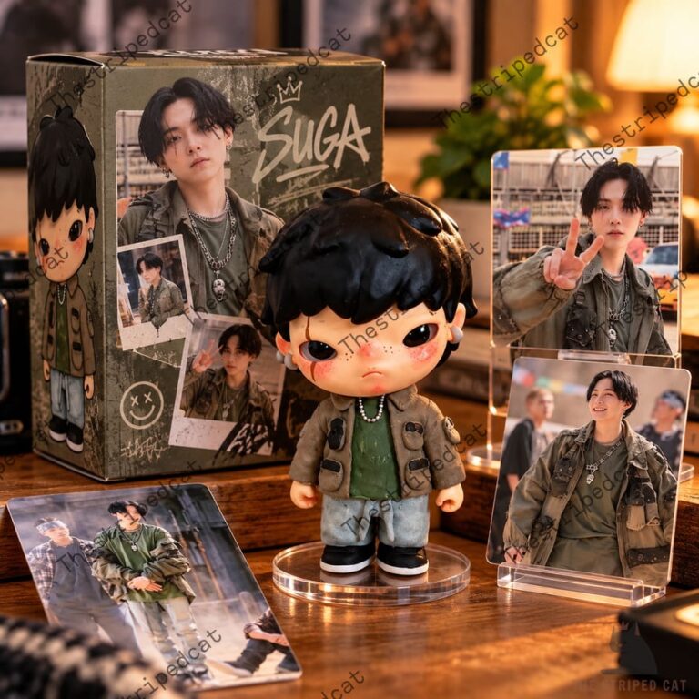 Daechwita Yoongi SUGA BTS Inspired Chibi Funko Pop 4 Daechwita Yoongi SUGA BTS Inspired Chibi Funko Pop 3