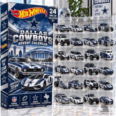 Dallas Cowboys Custom Hot Wheels Advent Calendar 2026 Dallas Cowboys Custom Hot Wheels Advent Calendar 2026