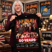Def Leppard 50 Years 1977-2027 Signature Shirt