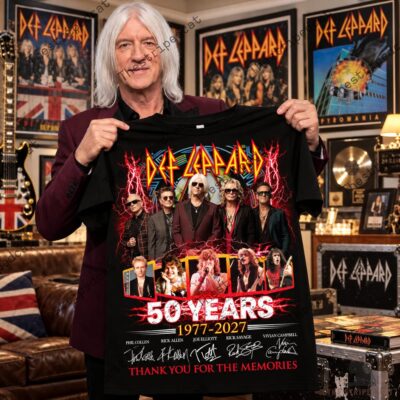 Def Leppard 50 Years 1977-2027 Signature Shirt