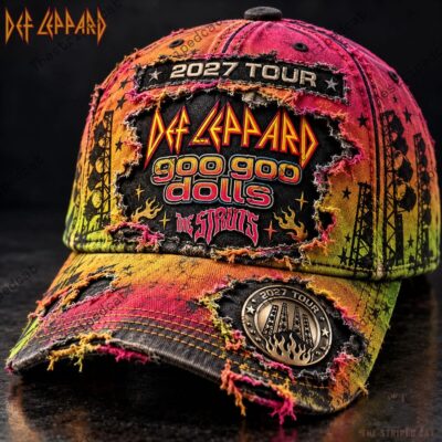Def Leppard Goo Goo Dolls The Struts 2027 Tour CAP