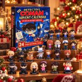 Detective Conan advent calendar with 24 character mini charms