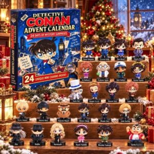 Detective Conan advent calendar with 24 mystery figures from TheStripedcat