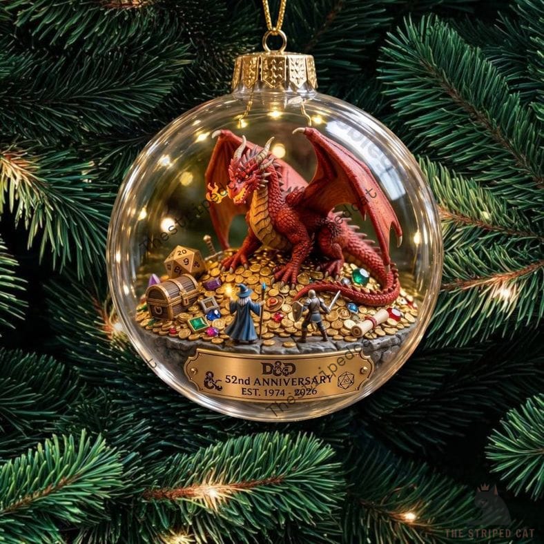 Dungeons & Dragons 52nd Anniversary Ornament Dungeons & Dragons 52nd Anniversary Ornament