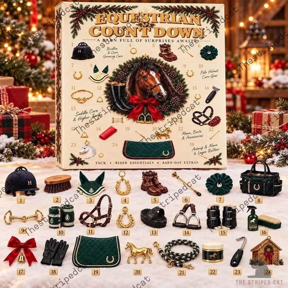 Equestrian Horse Tack And Rider Advent Calendar 2026 Equestrian Horse Tack And Rider Advent Calendar 2026