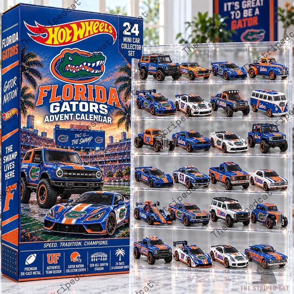 Florida Gators 24 Mini Car Collector Advent Calendar 2026 Florida Gators 24 Mini Car Collector Advent Calendar 2026