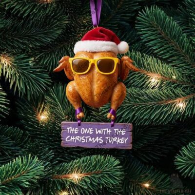 Friends TV Show Turkey Christmas Ornament