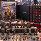 Gears of War Days of Gearsmas Advent Calendar with collectible figures and keychains from TheStripedcat.