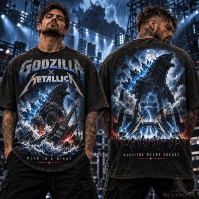Godzilla Metallica Roar In E Minor Shirt