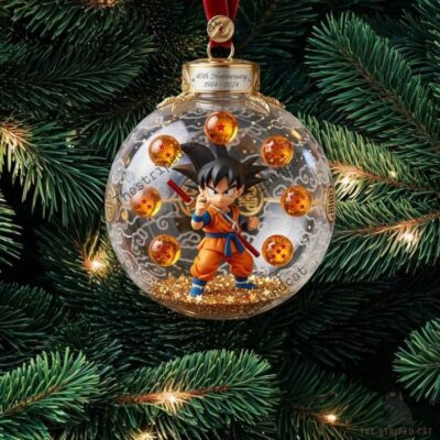 Goku 40th Anniversary Christmas Ornament