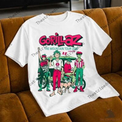 Gorillaz The Mountain Tour 2026 Shirt