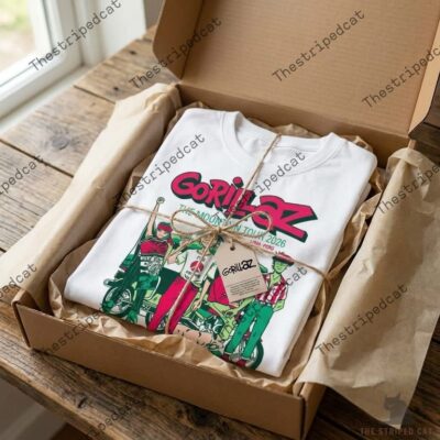 Gorillaz The Mountain Tour 2026 Shirt