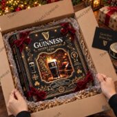 Unboxing the 2026 Guinness Advent Calendar featuring 24 unique miniatures