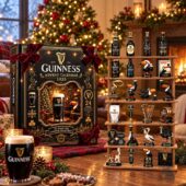 Guinness 2026 holiday advent calendar with 24 miniature collectibles