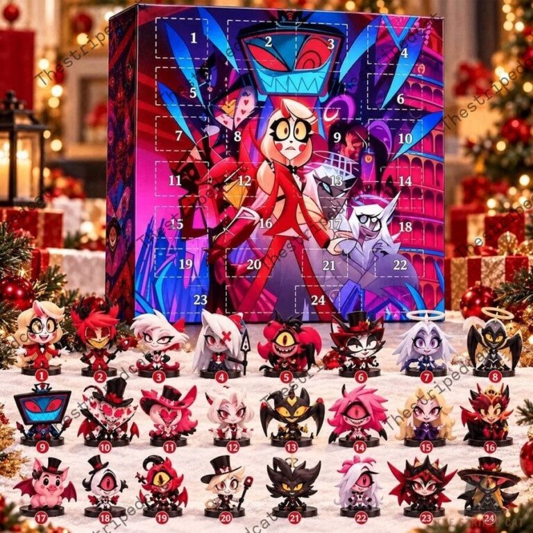 Hazbin Hotel Advent Calendar with 24 mini collectible figures