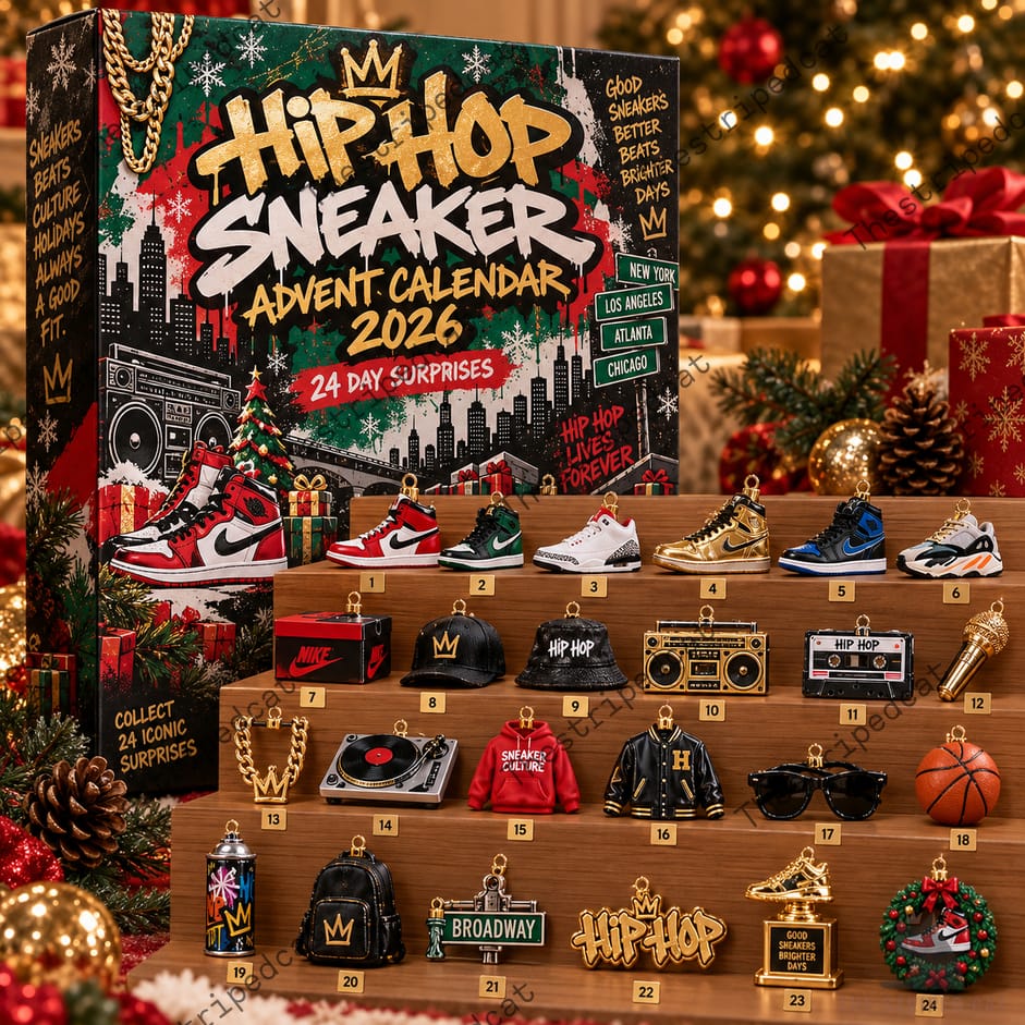Hip Hop Sneaker Advent Calendar 2026 24 Day Surprises Hip Hop Sneaker Advent Calendar 2026 24 Day Surprises