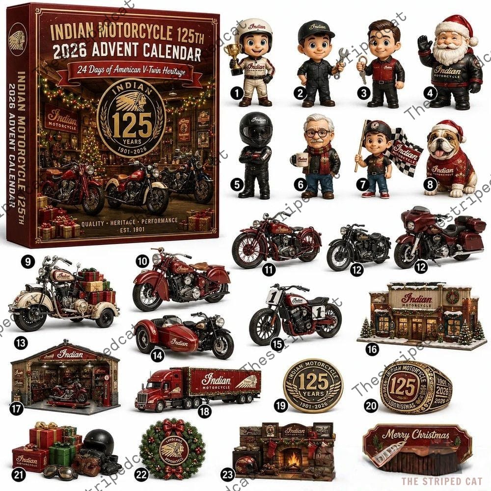 Indian Motorcycle 125th Anniversary Advent Calendar 2026 Indian Motorcycle 125th Anniversary Advent Calendar 2026