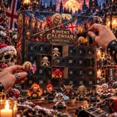 Heavy metal advent calendar with miniature figurines from TheStripedcat