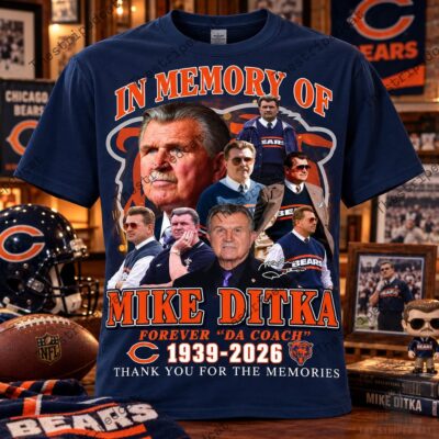 Iron Mike Rip Da Coach NFL Chicago Bears Shirt