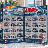 Jaws Movie 24 Mini Car Collector Advent Calendar 2026 2 Jaws themed Hot Wheels advent calendar collector set