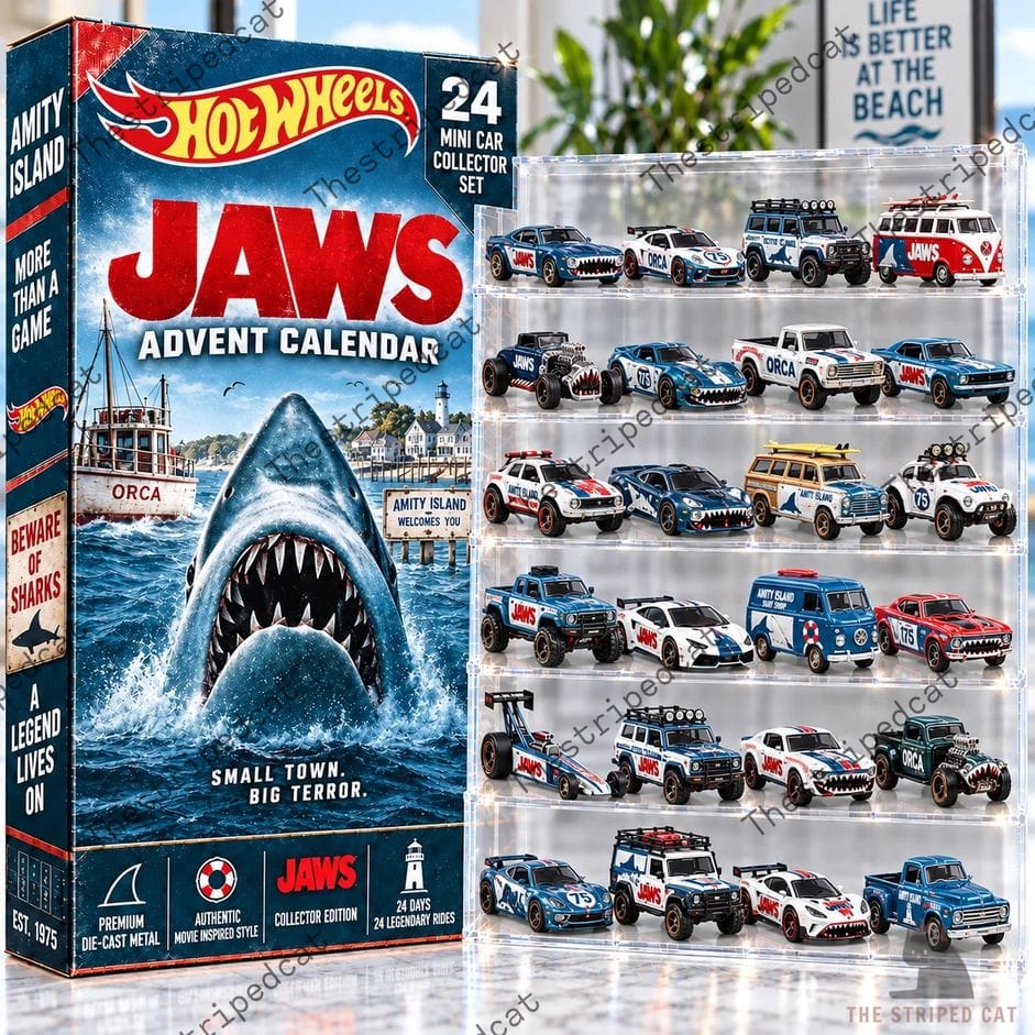 Jaws Movie 24 Mini Car Collector Advent Calendar 2026 Jaws Movie 24 Mini Car Collector Advent Calendar 2026