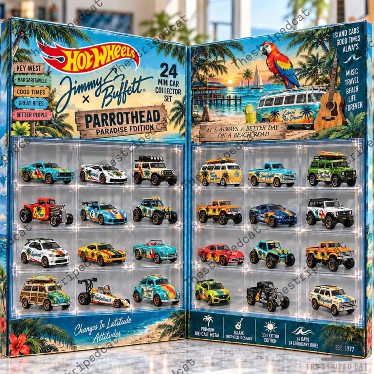 Jimmy Buffett 24 Mini Car Collector Advent Calendar 2026