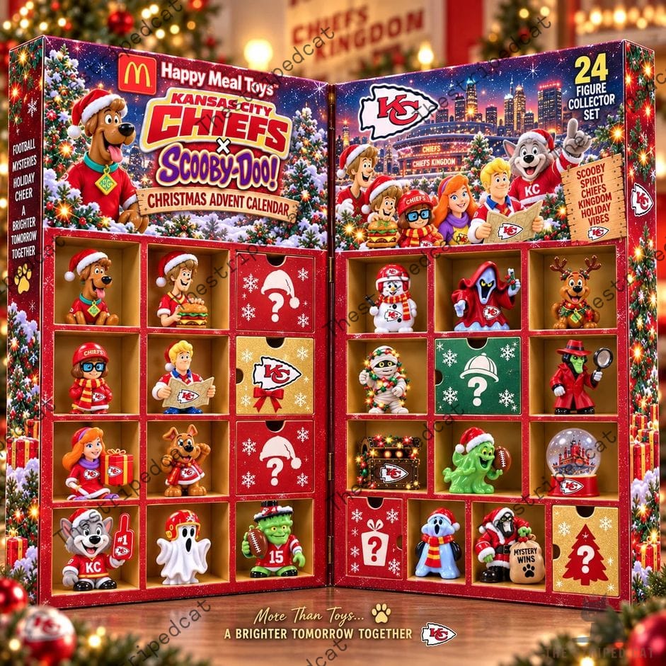 Kansas City Chiefs x Scooby Doo Christmas Advent Calendar Kansas City Chiefs x Scooby Doo Christmas Advent Calendar