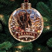 Krampus Christmas Ornament – Dark Holiday Folklore Decor