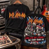 Long Live Def Leppard The Story Roars On 2027 Shirt 1 Def Leppard 2027 graphic band t-shirt
