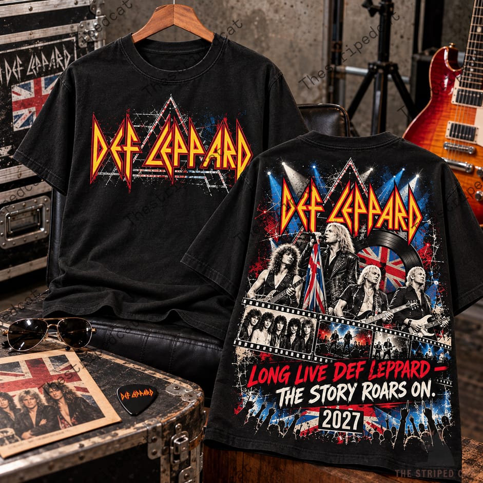 Long Live Def Leppard The Story Roars On 2027 Shirt Long Live Def Leppard The Story Roars On 2027 Shirt