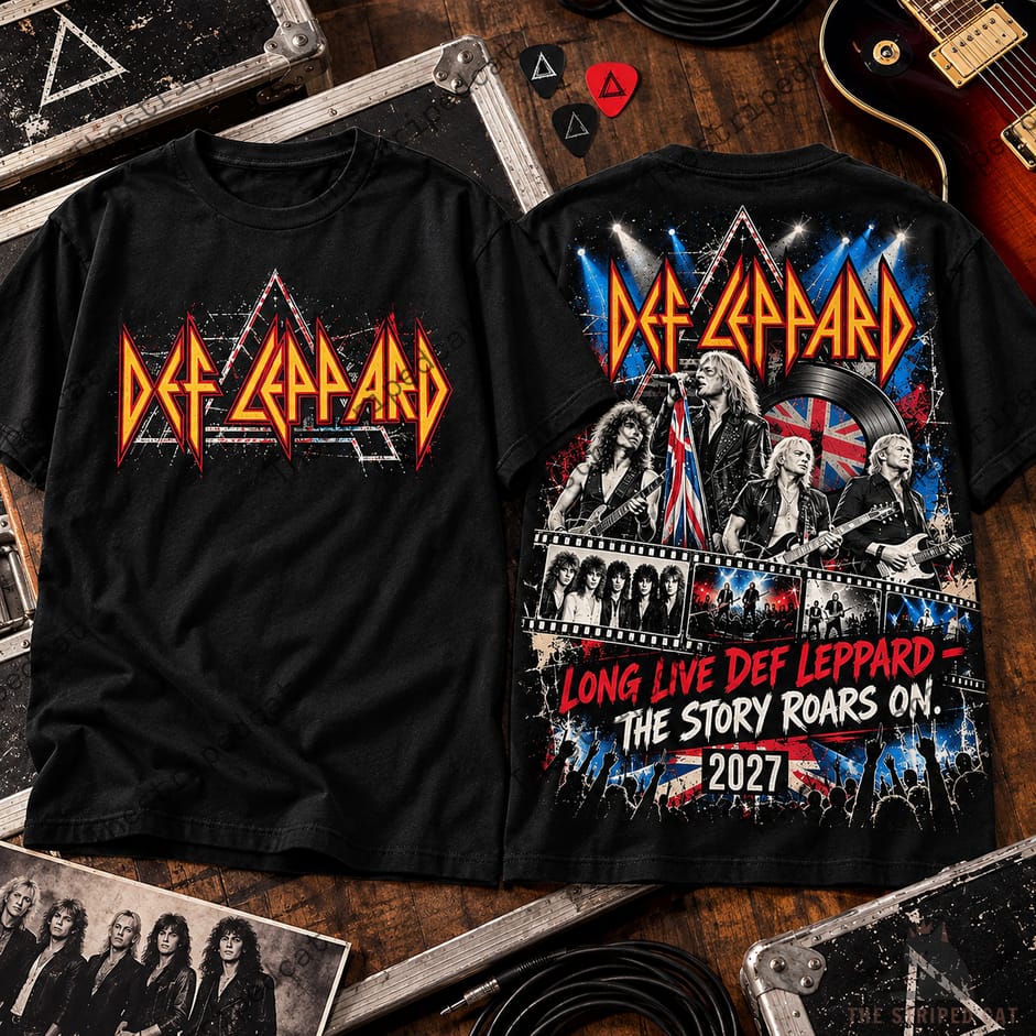 Long Live Def Leppard The Story Roars On 2027 Shirt Long Live Def Leppard The Story Roars On 2027 Shirt