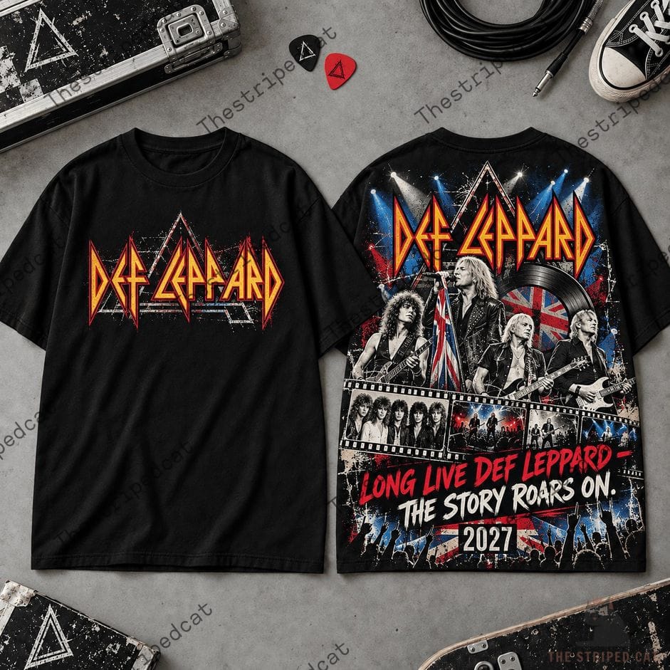 Long Live Def Leppard The Story Roars On 2027 Shirt Long Live Def Leppard The Story Roars On 2027 Shirt