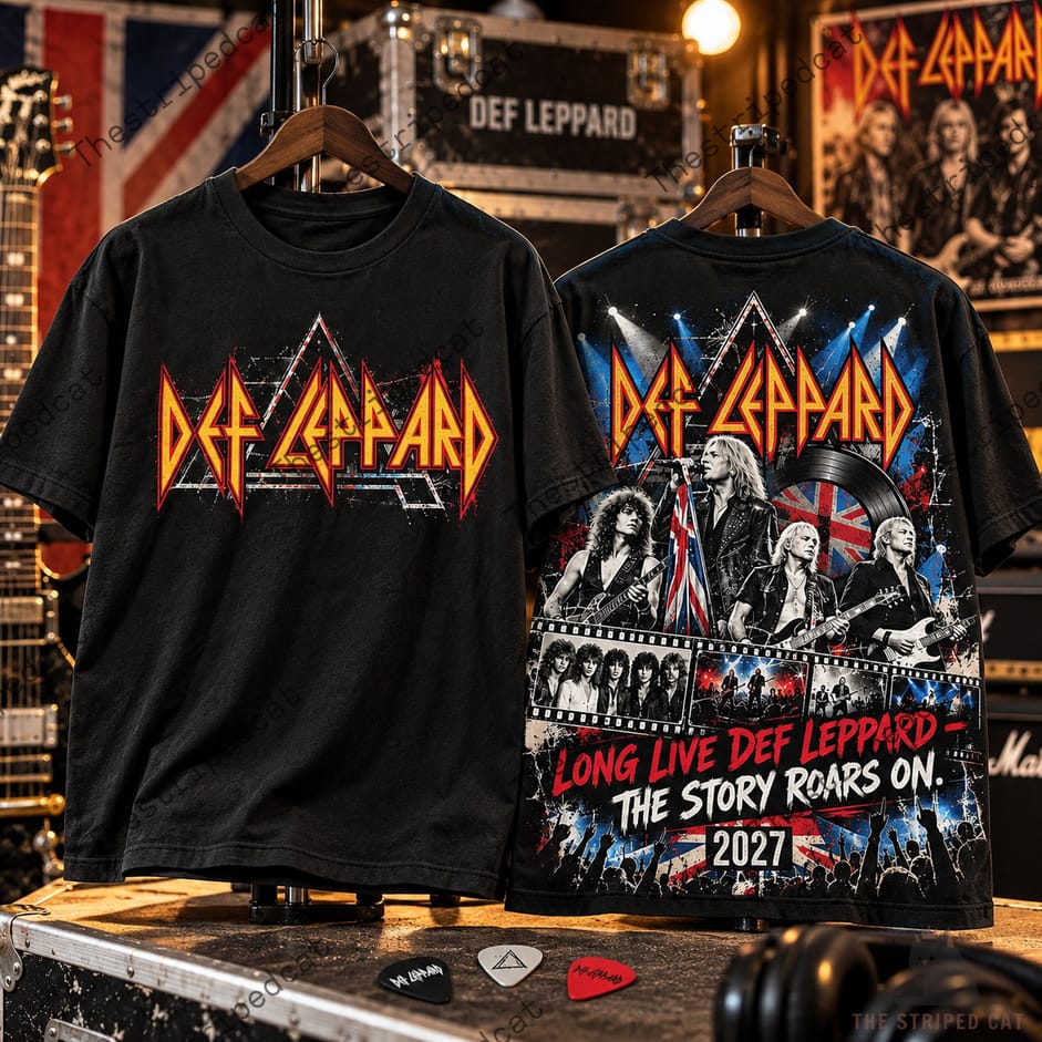 Long Live Def Leppard The Story Roars On 2027 Shirt Long Live Def Leppard The Story Roars On 2027 Shirt