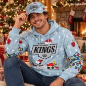 Los Angeles Kings x Peanuts Festive Holiday Hoodie 2