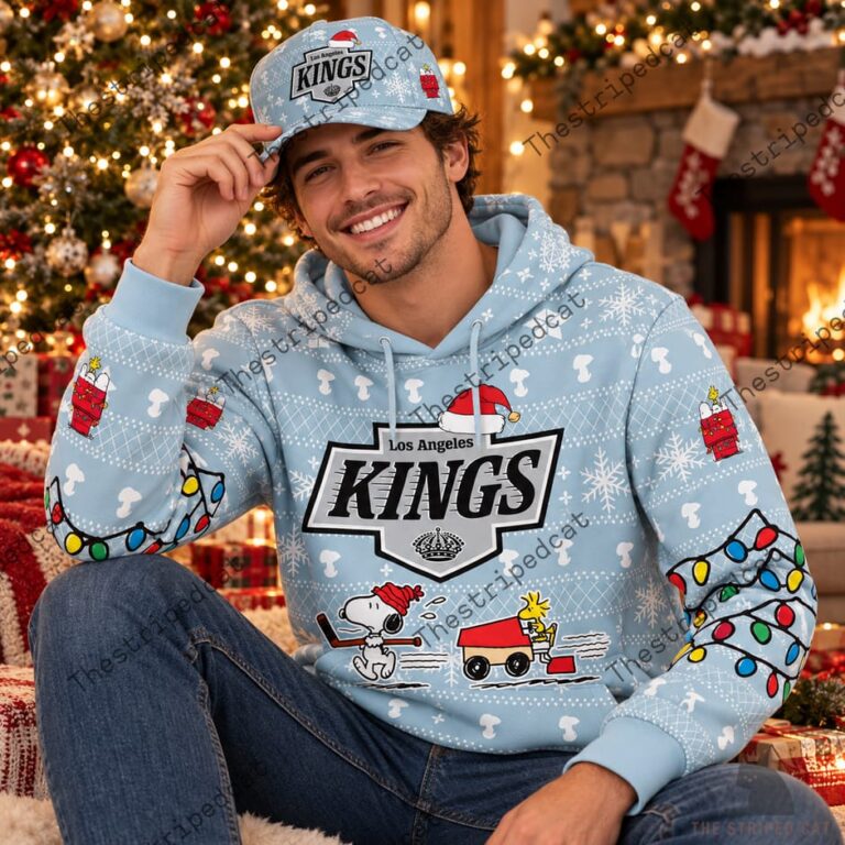 Los Angeles Kings x Peanuts Festive Holiday Hoodie 2