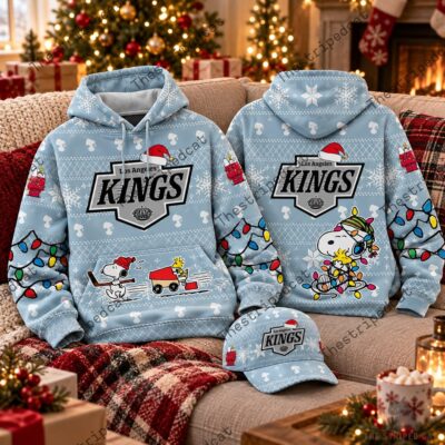 Los Angeles Kings x Peanuts Festive Holiday Hoodie