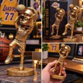 Los Angeles Lakers Gold Luka Doncic Bobblehead 2