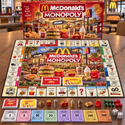 McDonald's Monopoly Board Game