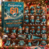 Miami Dolphins 60th Anniversary Advent Calendar 2026