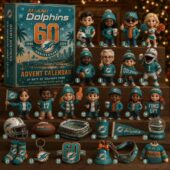 Miami Dolphins 60th Anniversary Advent Calendar 2026 4