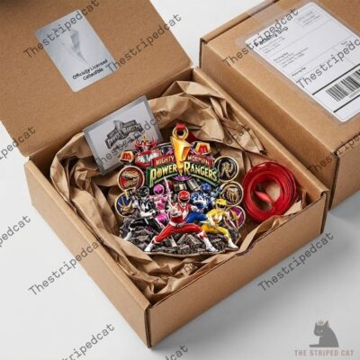 Mighty Morphin Power Rangers Christmas 2026 Ornament