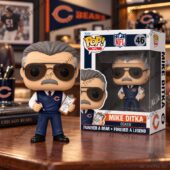 Mike Ditka Chicago Bears coach collectible figure with original box