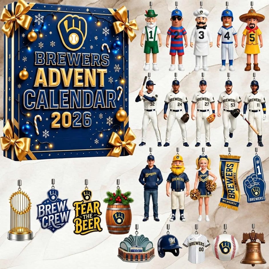 Milwaukee Brewers Advent Calendar 2026 Milwaukee Brewers Advent Calendar 2026