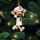 Milwaukee Brewers Sausage Race Mascot Christmas Ornament