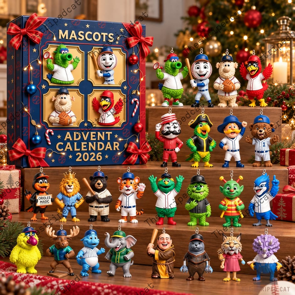 MLB Major League Baseball Mascot Advent Calendar 2026 MLB Major League Baseball Mascot Advent Calendar 2026
