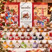 Monin 2026 Advent Calendar syrup collection from TheStripedcat