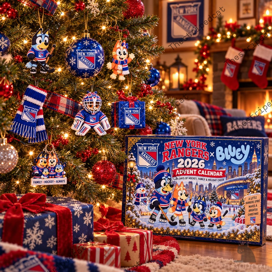 New York Rangers Bluey Advent Calendar 2026 New York Rangers Bluey Advent Calendar 2026