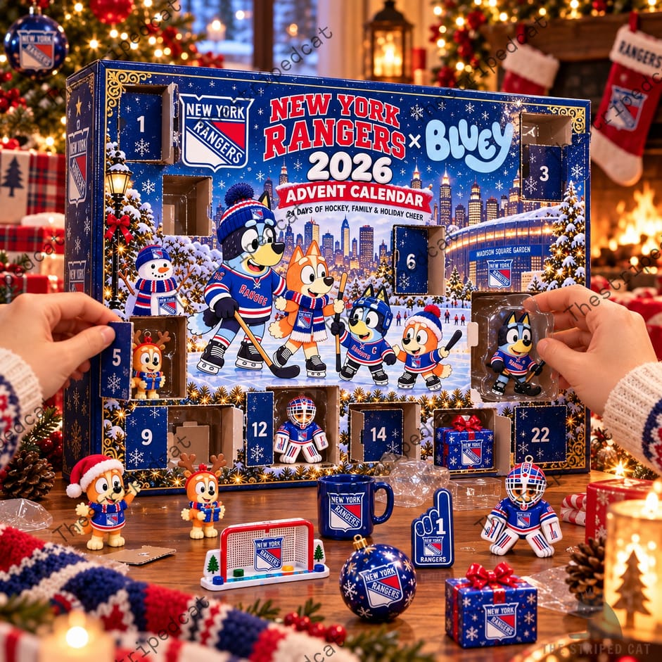 New York Rangers Bluey Advent Calendar 2026 New York Rangers Bluey Advent Calendar 2026